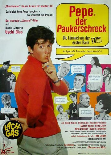 Постер фильма «Pepe, der Paukerschreck - Die Lümmel von der ersten Bank, III. Teil»