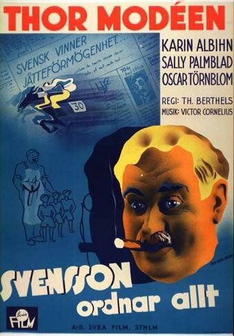 Постер фильма «Svensson ordnar allt!»