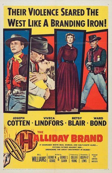 Постер фильма «The Halliday Brand»