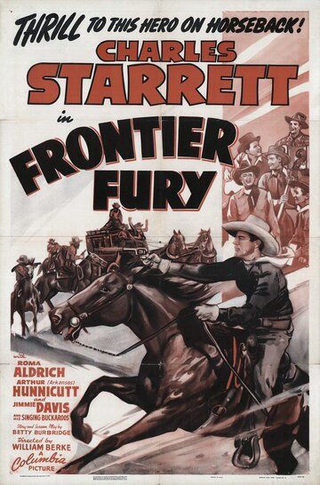Постер фильма «Frontier Fury»
