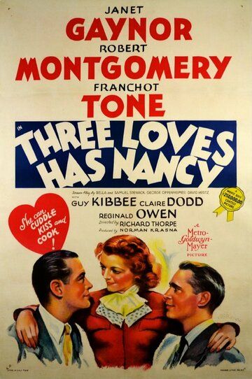 Постер фильма «Three Loves Has Nancy»