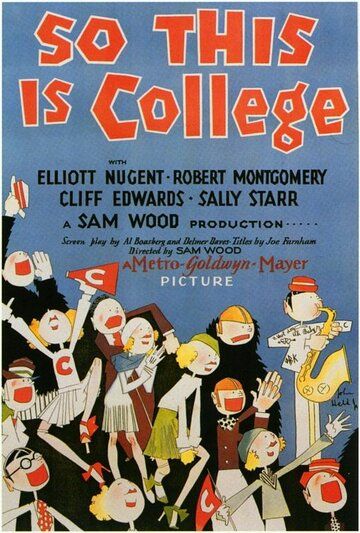 Постер фильма «So This Is College»