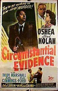 Постер фильма «Circumstantial Evidence»