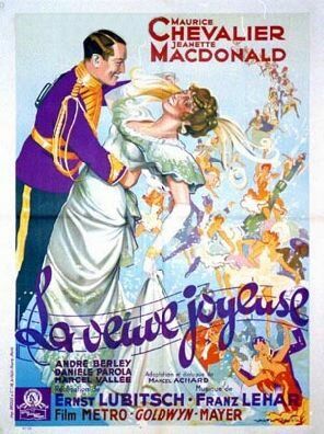 Постер фильма «Весёлая вдова»
