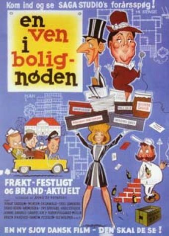 Постер фильма «En ven i bolignøden»
