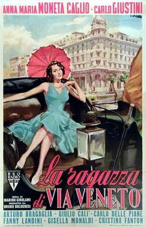 Постер фильма «La ragazza di via Veneto»