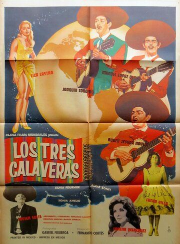 Постер фильма «Los tres calaveras»