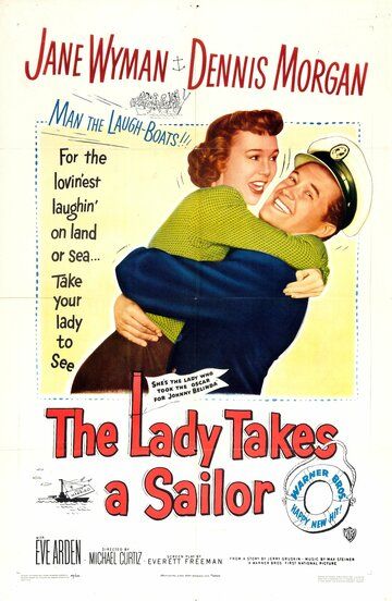 Постер фильма «The Lady Takes a Sailor»