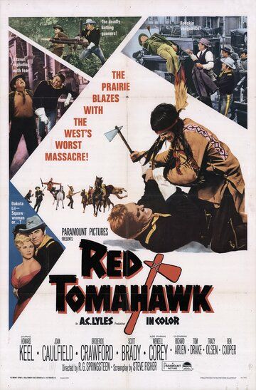 Постер фильма «Red Tomahawk»