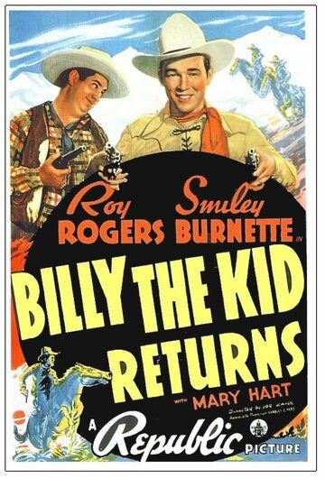Постер фильма «Billy the Kid Returns»