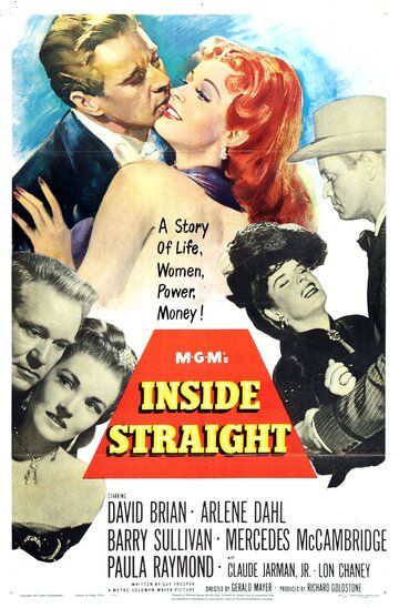 Постер фильма «Inside Straight»