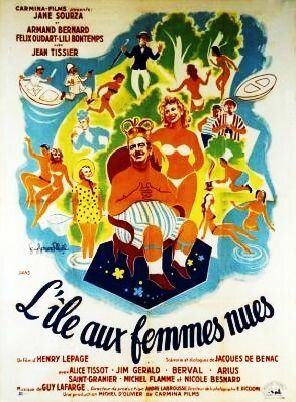 Постер фильма «L'île aux femmes nues»