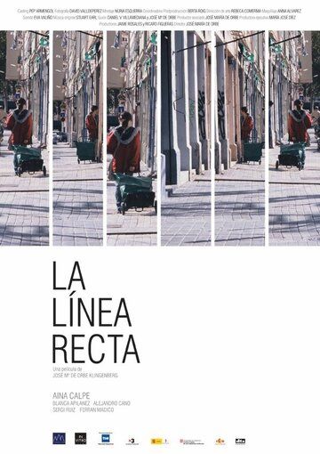 Постер фильма «La línea recta»