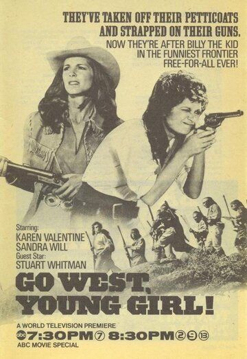 Постер фильма «Go West, Young Girl»