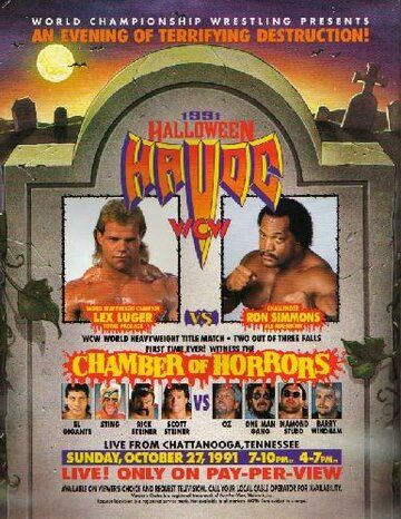 Постер фильма «WCW Разрушение на Хэллоуин»