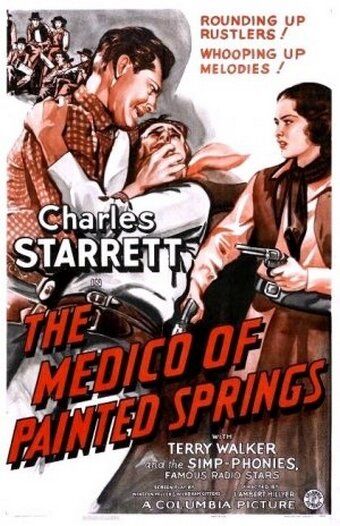 Постер фильма «The Medico of Painted Springs»