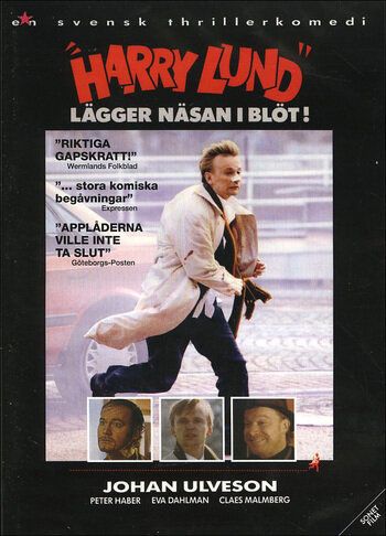 Постер фильма ««Harry Lund» lägger näsan i blöt!»