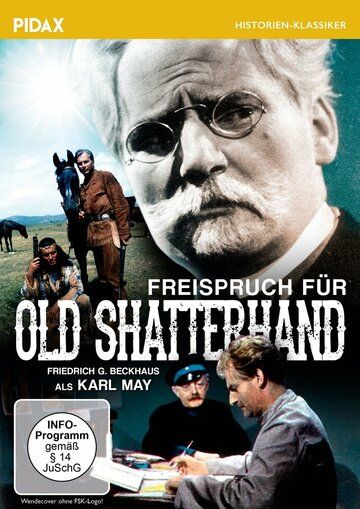 Постер фильма «Freispruch für Old Shatterhand - Ein Dokumentarspiel über den Prozeß Karl Mays gegen Rudolf Lebius»