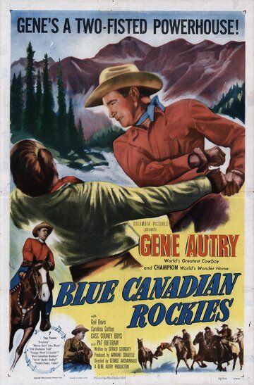 Постер фильма «Blue Canadian Rockies»