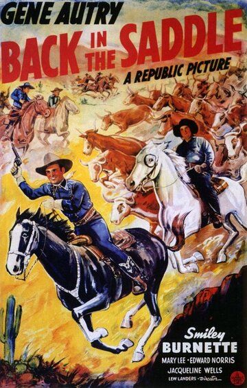 Постер фильма «Back in the Saddle»
