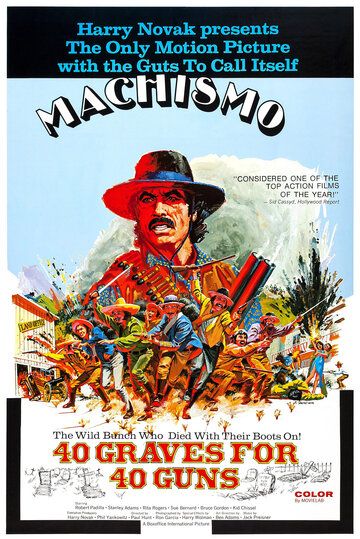 Постер фильма «Machismo: 40 Graves for 40 Guns»