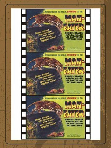 Постер фильма «Man-Eater»