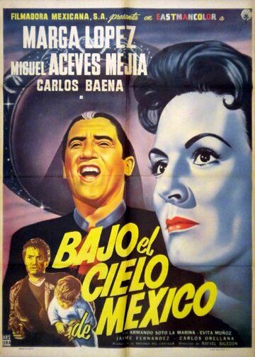Постер фильма «Bajo el cielo de México»