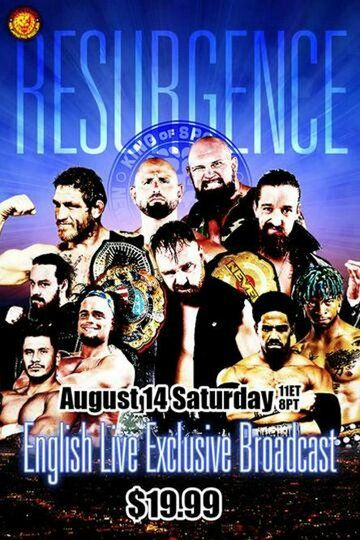 Постер фильма «NJPW Resurgence»
