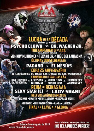 Постер фильма «Triplemania XXV»