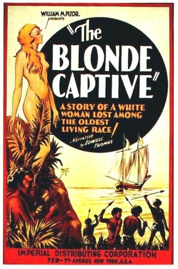 Постер фильма «The Blonde Captive»
