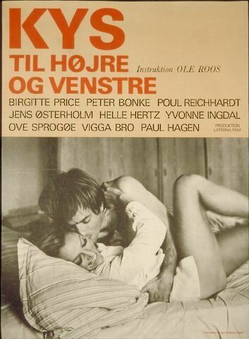 Постер фильма «Kys til højre og venstre»