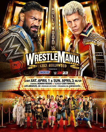 Постер фильма «WrestleMania 39»