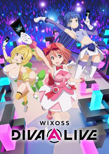 Постер фильма «WIXOSS: Дива в прямом эфире»