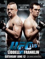 Постер фильма «UFC 115: Liddell vs. Franklin»