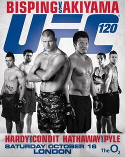 Постер фильма «UFC 120: Bisping vs. Akiyama»