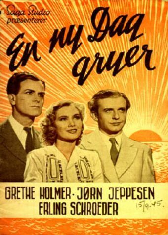 Постер фильма «En ny dag gryer»