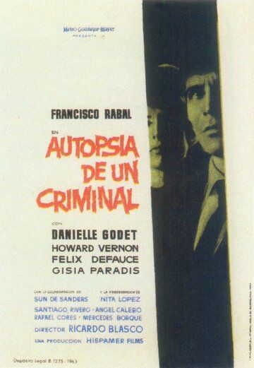 Постер фильма «Autopsia de un criminal»