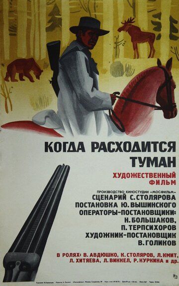 Постер фильма «Когда расходится туман»