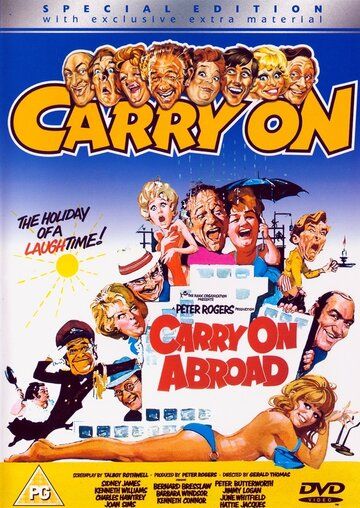 Постер фильма «Carry on Abroad»