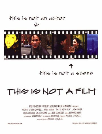 Постер фильма «This Is Not a Film»