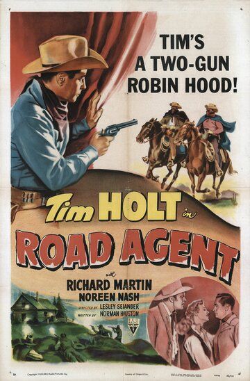 Постер фильма «Road Agent»