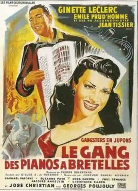 Постер фильма «Le gang des pianos à bretelles»