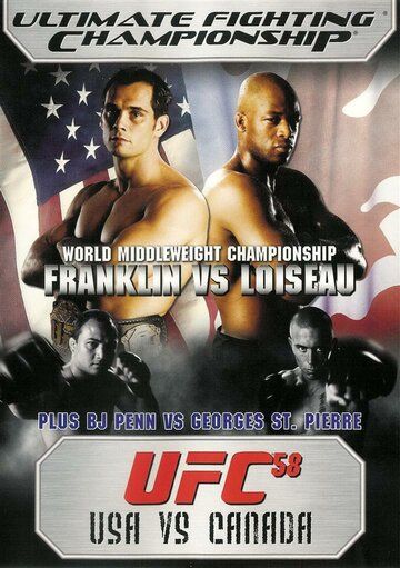 Постер фильма «UFC 58: USA vs. Canada»