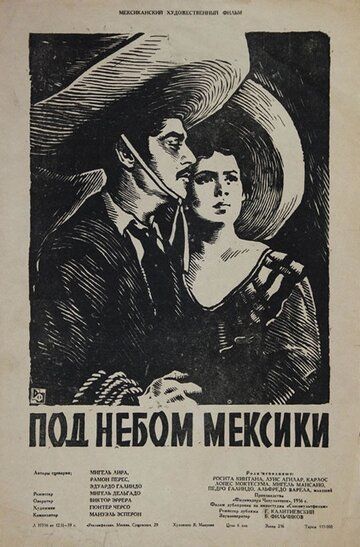 Постер фильма «Под небом Мексики»
