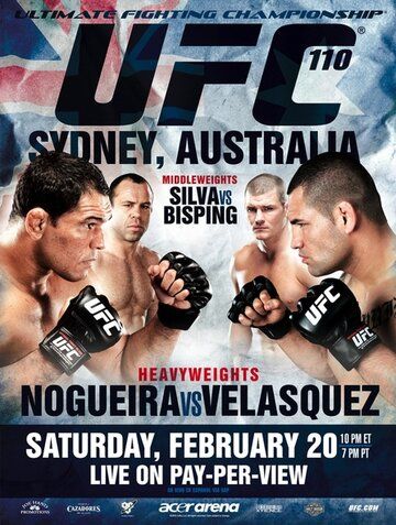 Постер фильма «UFC 110: Nogueira vs. Velasquez»