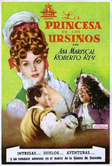 Постер фильма «La princesa de los Ursinos»