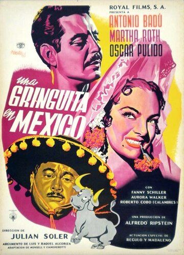 Постер фильма «Una gringuita en México»