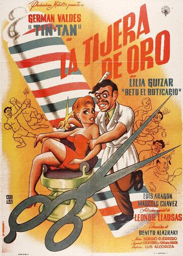 Постер фильма «La tijera de oro»