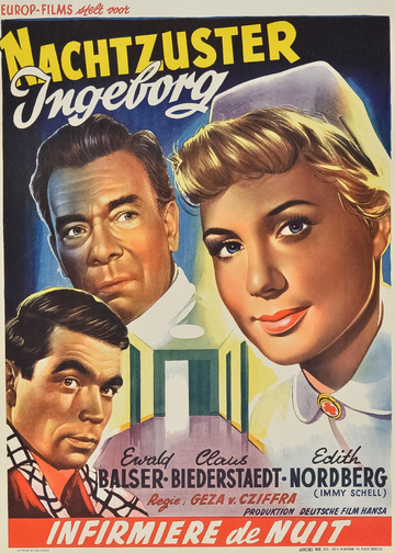Постер фильма «Nachtschwester Ingeborg»