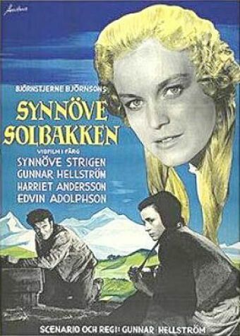 Постер фильма «Synnöve Solbakken»
